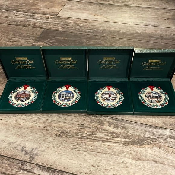 1196,1997, 1998, and 1999 LONGABERGER COLLECTORS CLUB...